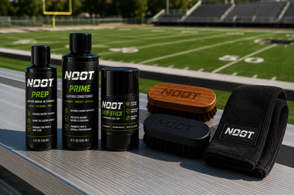 NOOT Performance Football Prep Kit for genuine leather footballs